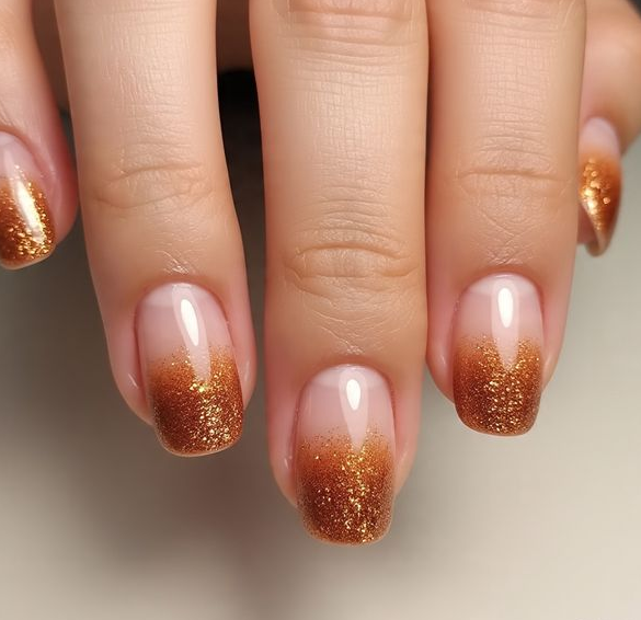 fall short nail designs