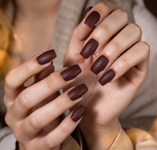 brown nail shades