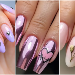 25 pink valentine’s nails that speak for your heart