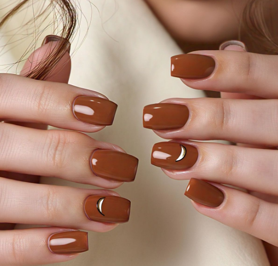 brown nail shades