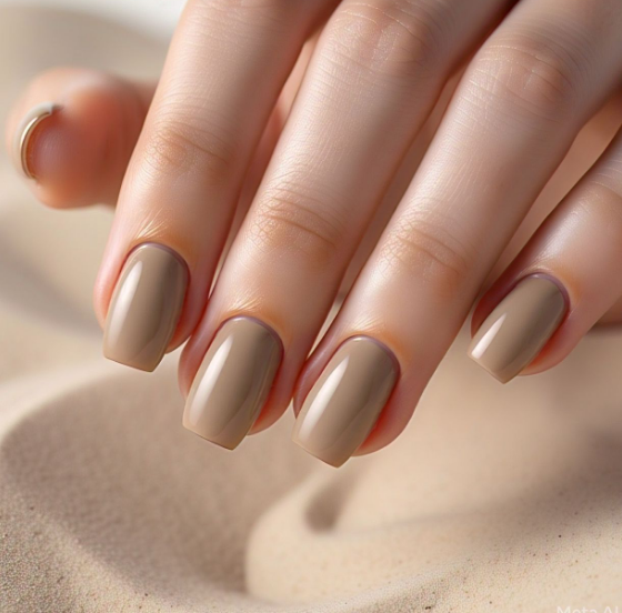 brown nail shades