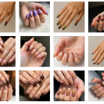 brown ombre nails