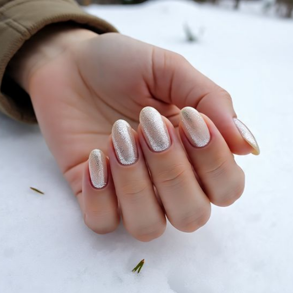 snow nail designs