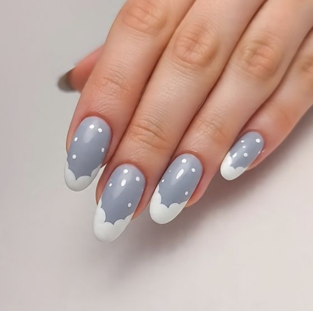 snow nail designs