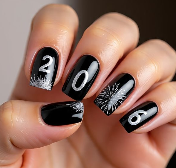 new year's eve nails