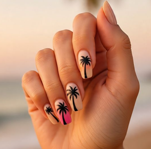 beach nails