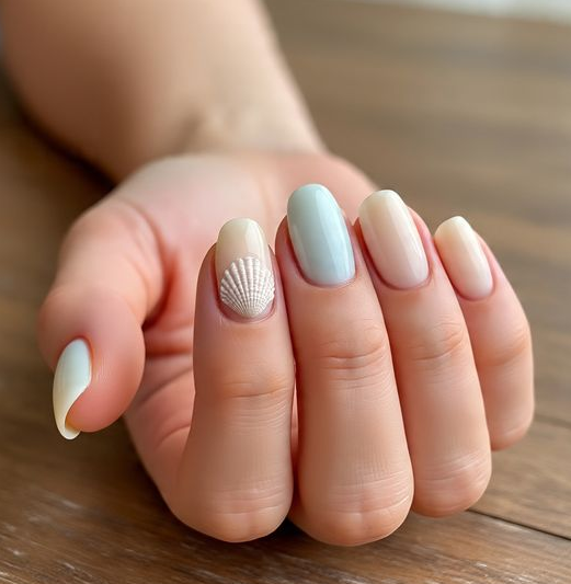 beach nails