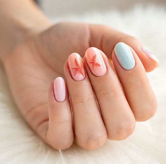 beach nails