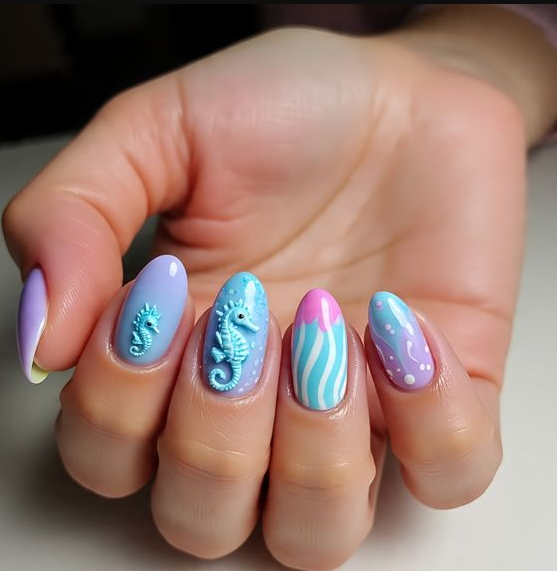 beach nails