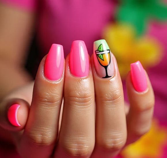 beach nails