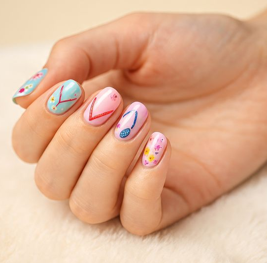 beach nails
