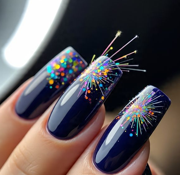new year's eve nails