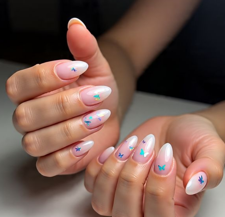 barbie pink nails