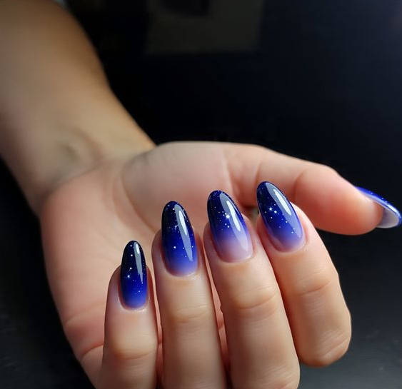 nail art christmas lights