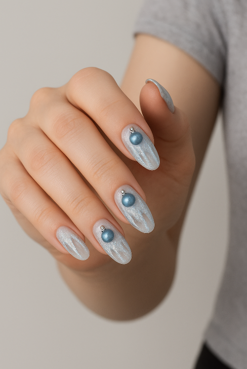 christmas lights nail designs