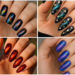 galaxy cat eye nails: 15 ideas you’ll love to try today