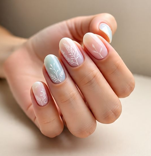 spring nail designs for short nails