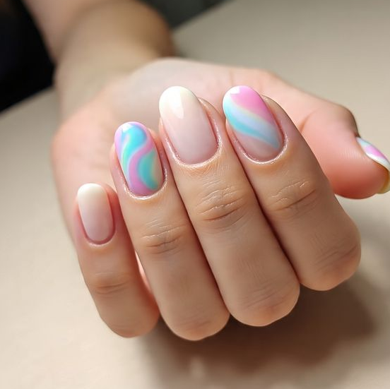 spring nail designs for short nails