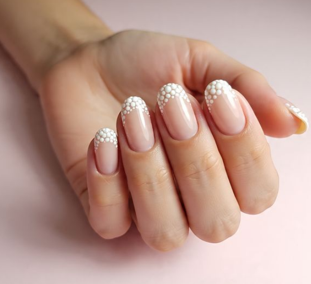 snow nail designs