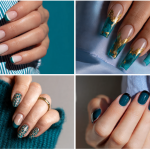 dive into style your ultimate guide to teal french tip nails