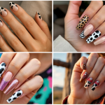 full cow print nails guide + 40 stunning ideas you’ll need