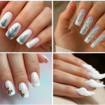 15 White French Tip Christmas Nails Everyone Will Stare At