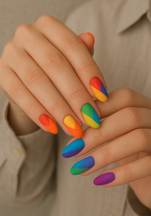 triangle nails