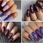 15 Must-Try Purple Marble Nail Designs for Every Occasion