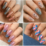 20 Fresh and Unique Pink and Blue Nail Designs to Try