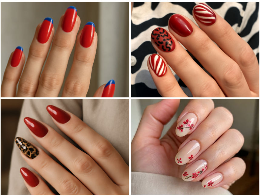Hot Girl Alert! 30 Cherry Red Nails to Steal the Spotlight