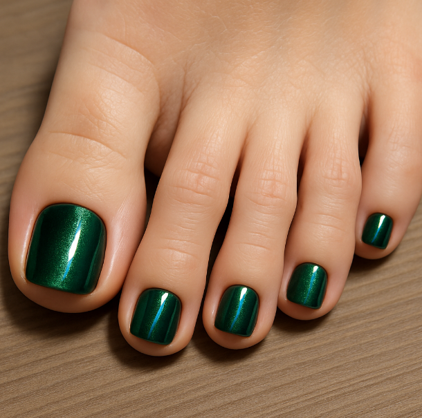 cat eye toe nails