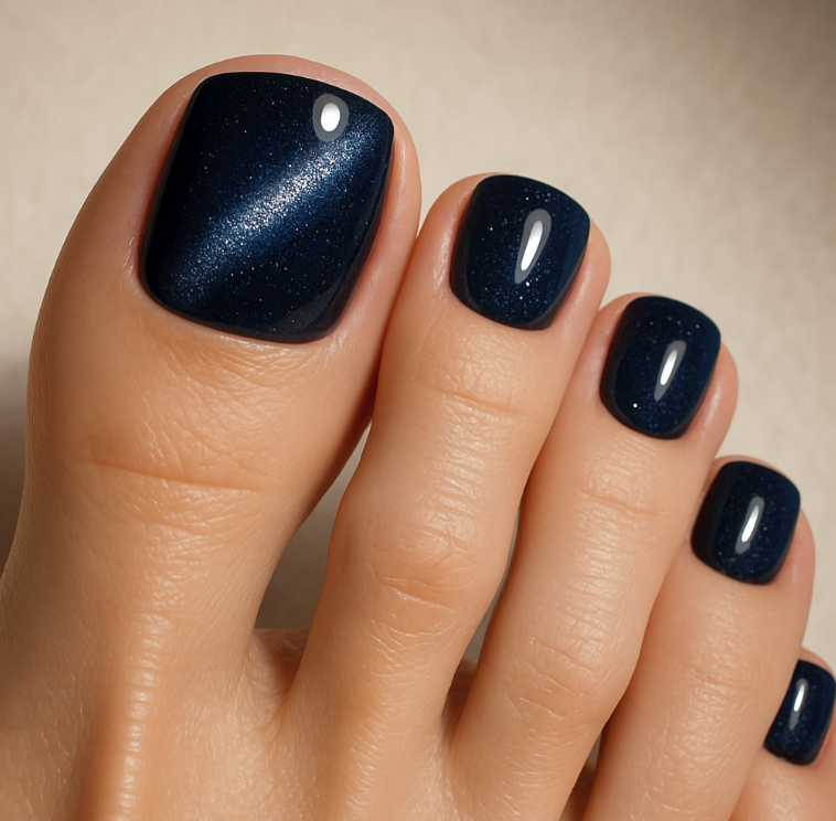 cat eye toe nails