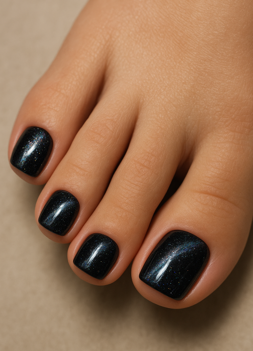 cat eye toe nails