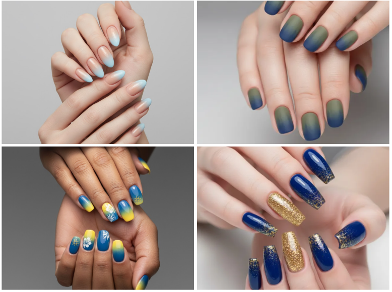 Can’t-Miss Blue Ombre Nails: 20 Designs You’ll Want Right Now