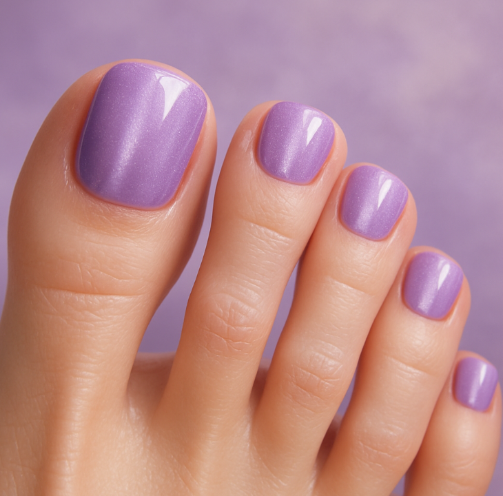 cat eye toe nails