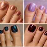 15 Cat-Eye Toe Nail Designs You’ll Need to Try Right Now