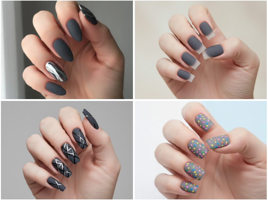 Grey Matte Nails 2025: 20 Chic Designs You’ll Actually Wear