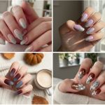 grey ombre nails