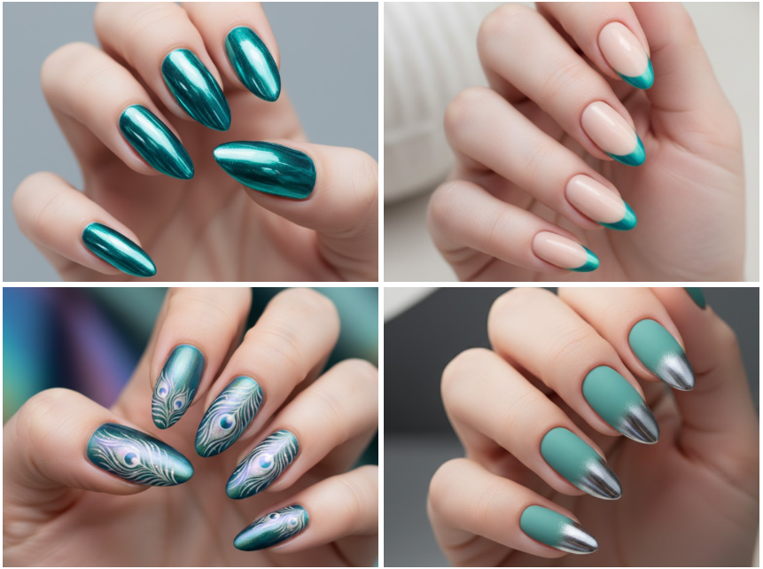 Teal Chrome Nails You’ll Obsess Over: 15 Stunning Ideas to Try