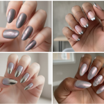 20 Chic Grey Chrome Nails Trends You Need to Try Now