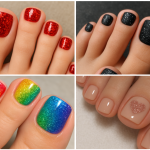 15 Irresistible Glitter Toe Nails Designs You Must Try Today