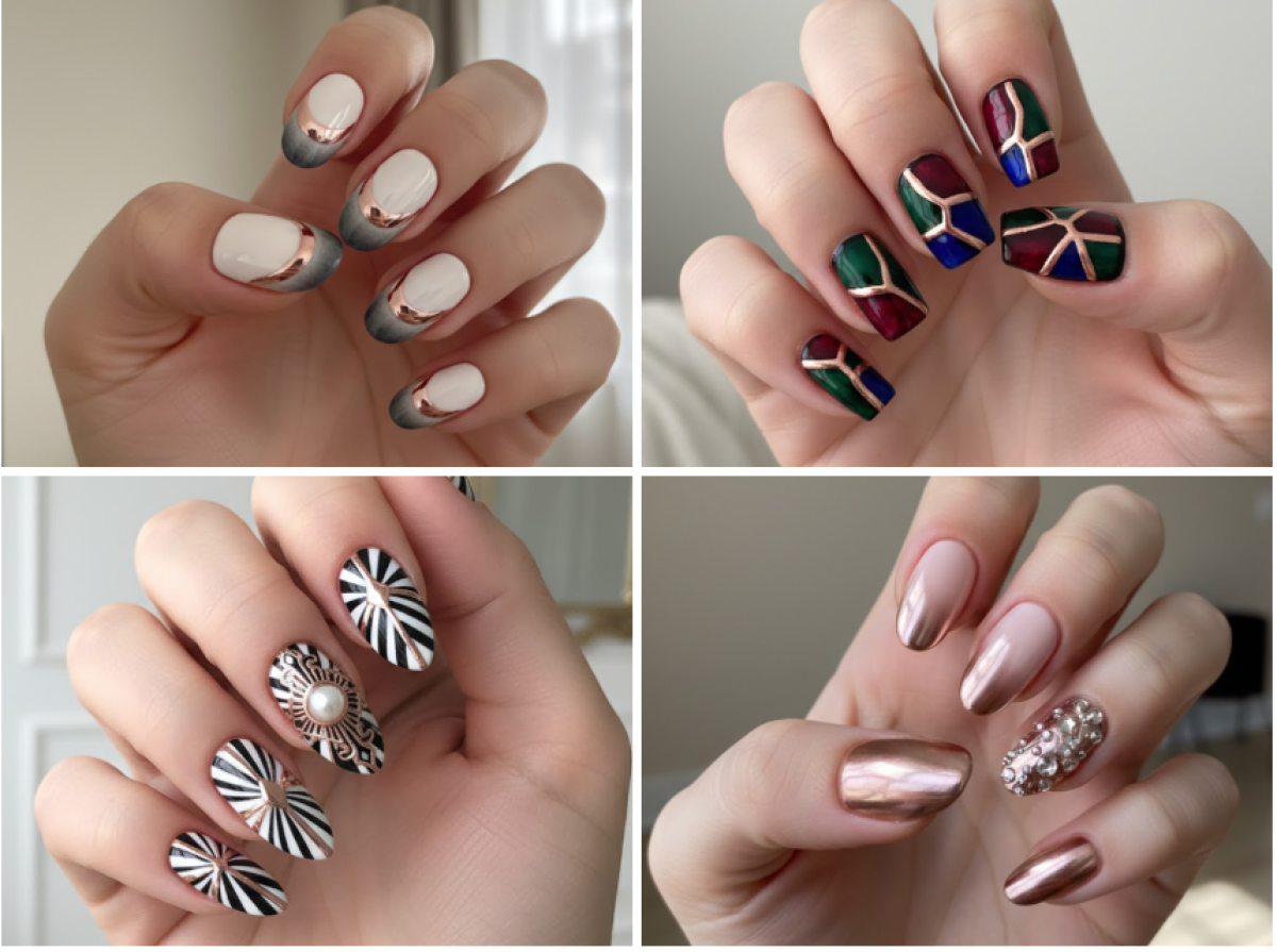 The 20 Most Wanted Rose Gold Chrome Nails You Should Check