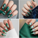 20 Green Marble Nail Designs for the Choosy Queen
