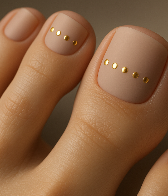 nude toe nails