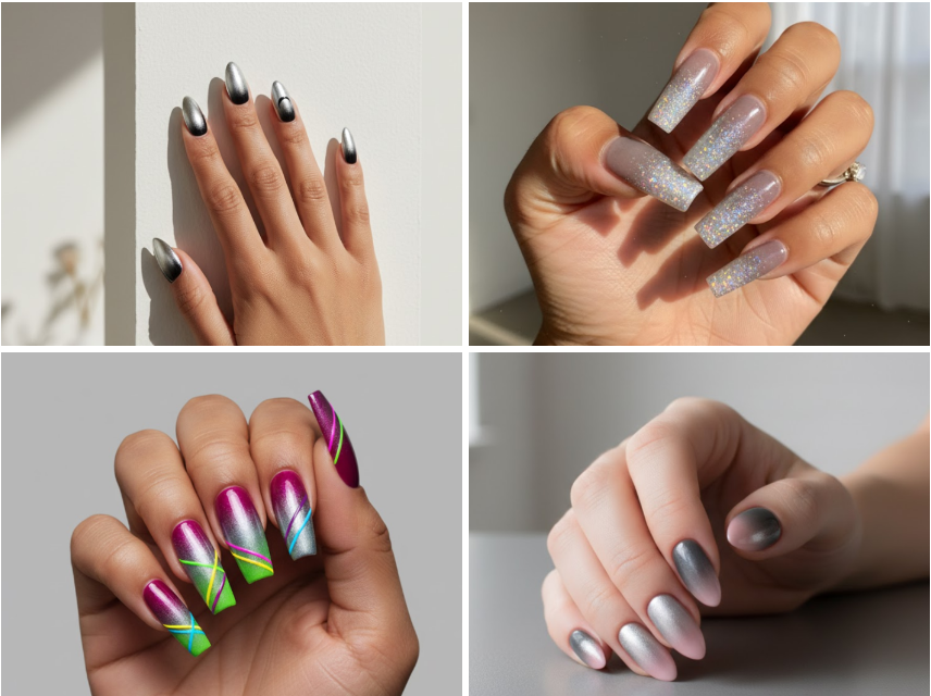 Silver Ombre Nails: The Ultimate Guide to Icy, Ethereal Manicures