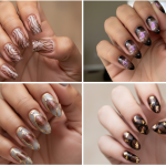 10 Chic Brown Glitter Nail Trends You Need to Try Now