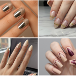 10 chic beige glitter nail trends you need to try now