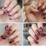 15 Chic Burgundy Glitter Nail Trends You Need to Try Now