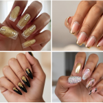 15 Chic Gold Rhinestone Nail Trends You Need to Try Now