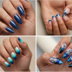 15 Chic Blue Glitter Nail Trends You Need to Try Now